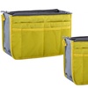 Image 23: 1 o 2 organizadores para bolso con múltiples compartimentos