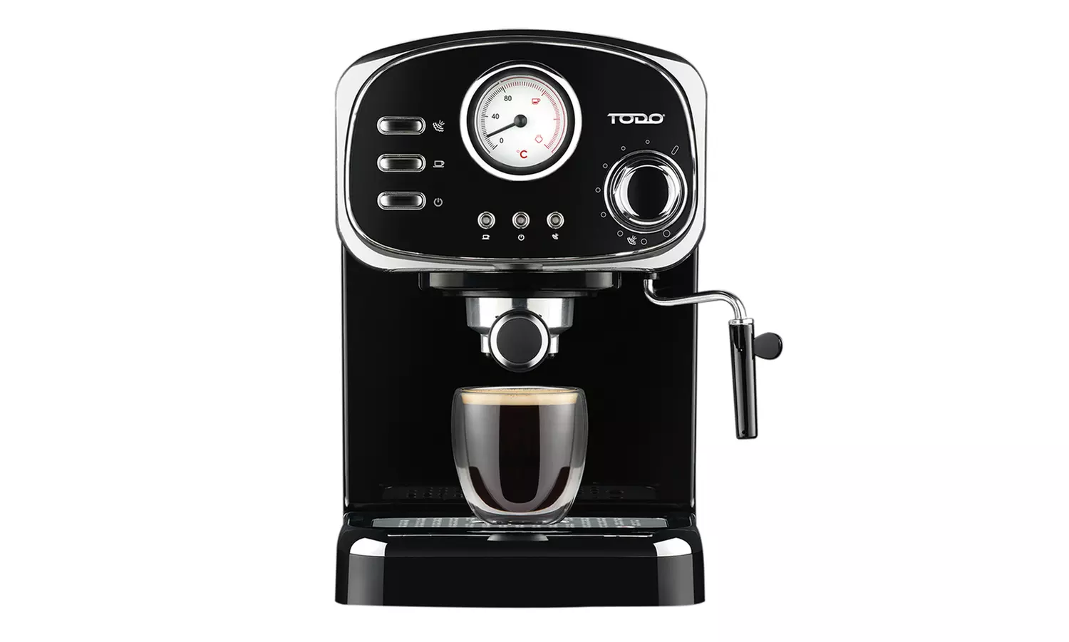 TODO Espresso Coffee Machine Maker Automatic 15 Bar Pump 1.25L
