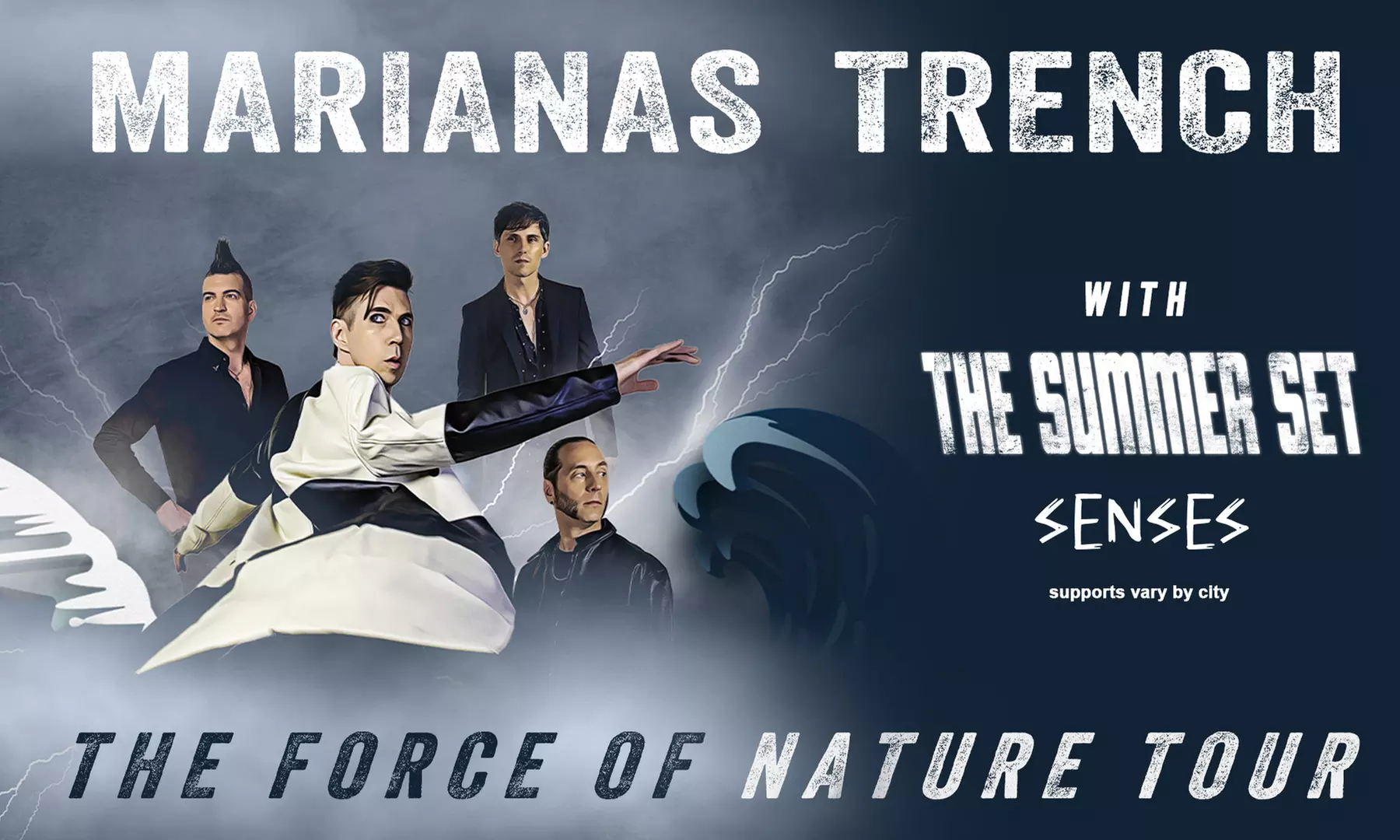 Marianas Trench - The Force Of Nature Tour on September 26 at 6:30 PM - Primary Image