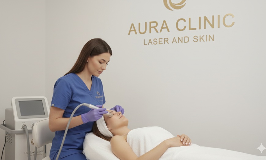 Image 1: Radiant Skin with Hydrafacial / Deluxe Hydrafacial Services!