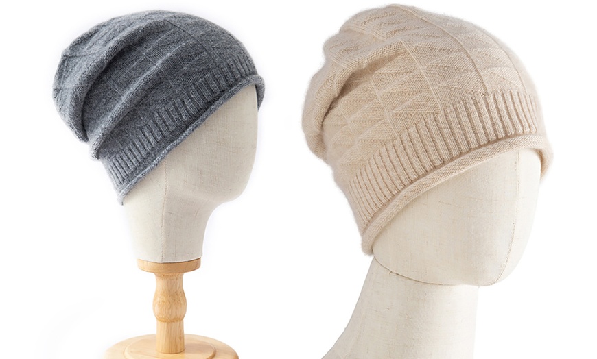 Image 12: 1 ou 2 bonnets en laine mérinos pour femme