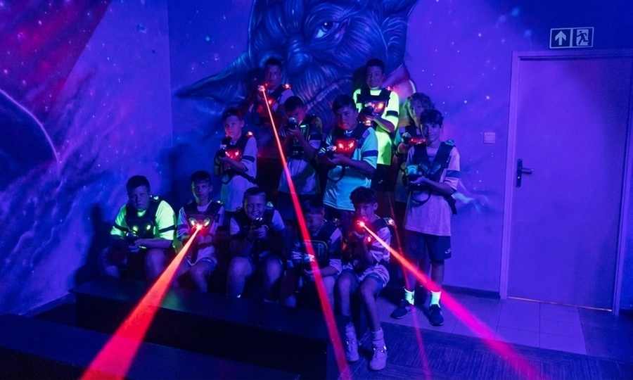 Gra w paintball laserowy dla 1 osoby, dwojga lub grupy