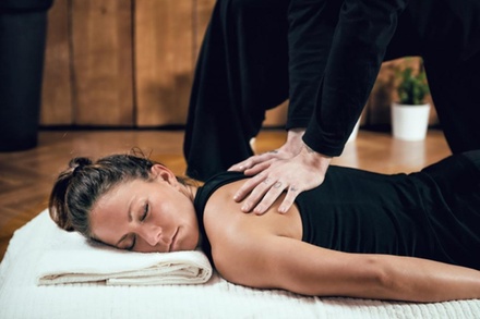 Massage Amma shiatsu bien-être sur chaise, massage sonore ou reiki - 45 min.