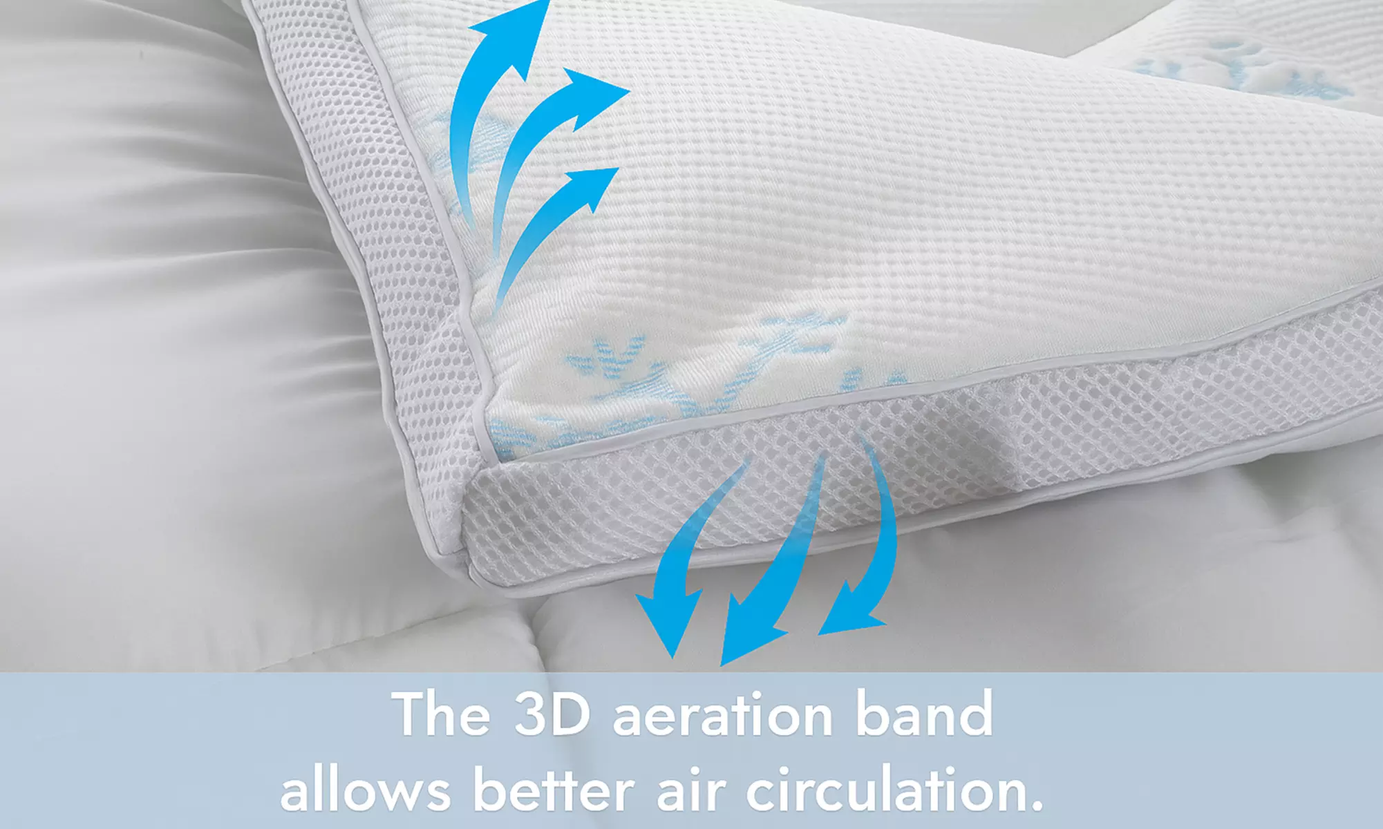 Zomertopper 100% microvezel met verkoelende Ice Cool-stof. 360° ademende rand en bevestigingsbanden. Sampur - Image 5