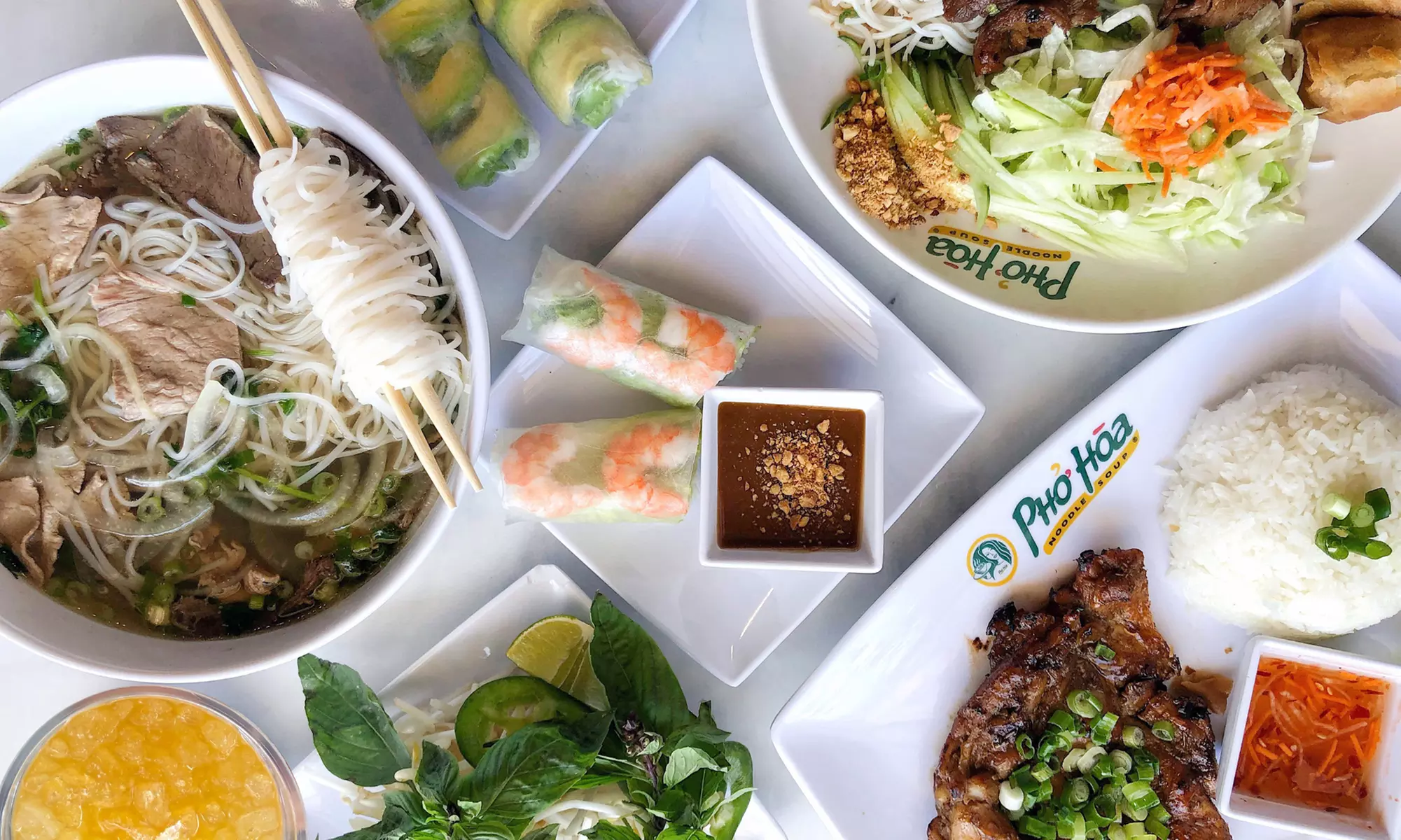 Flavorful Creations at Pho Hoa with $125, $30, $150 or $50 Gift Card