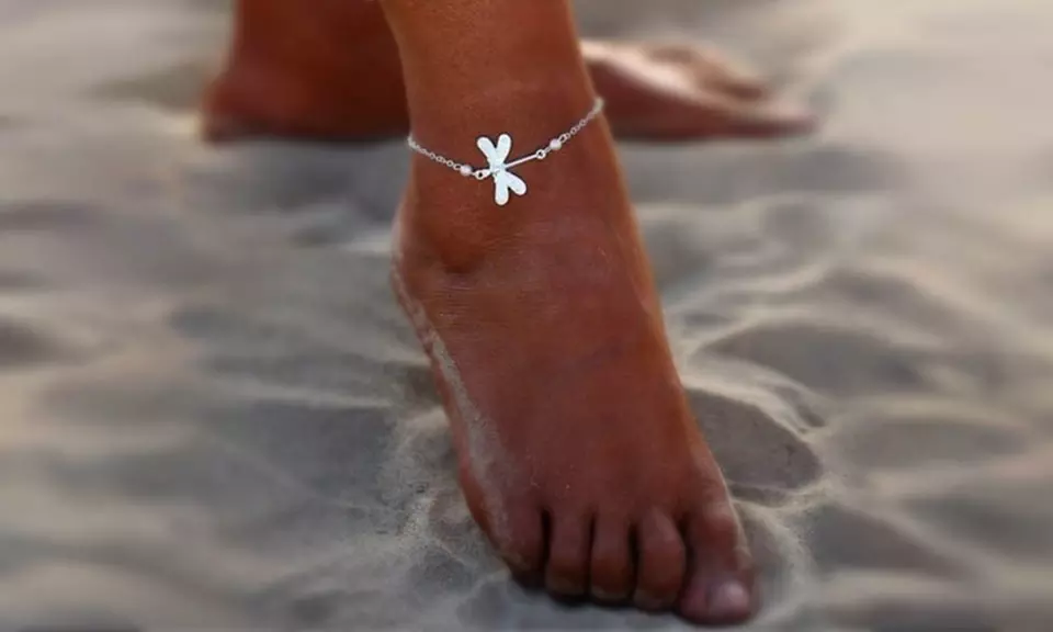 1 ou 2 bracelets cheville Libellule - Primary Image