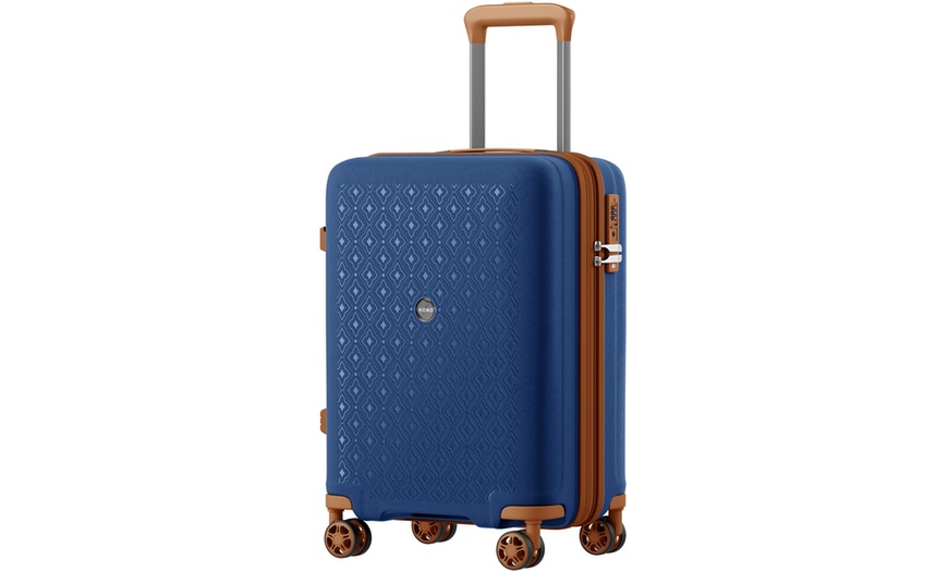 Image 19: 1 / 3x KONO Hartschalen-Reisekoffer mit TSA-Schloss