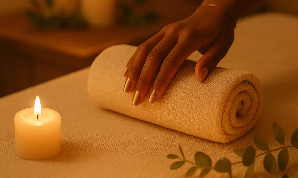 Pause relaxante entre mains expertes chez Rituel Holistic by Sabryna