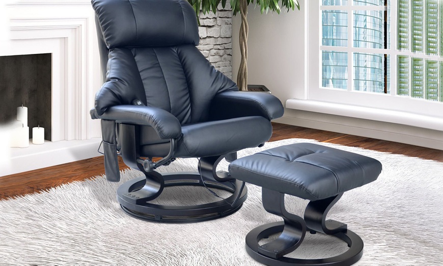 Image 2: Homcom Office Swivel Chair