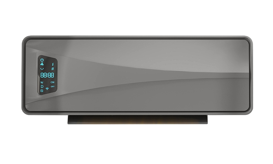 Image 7: HOMCOM 2000W Wall-Mounted Electric Heater