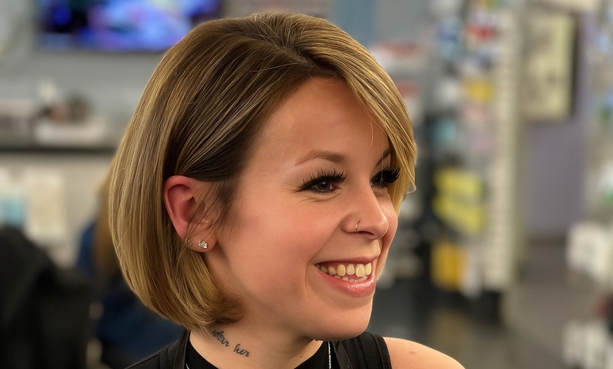 Image 1: Transform Your Look with Haircuts & Color Packages- Planet Color Salon