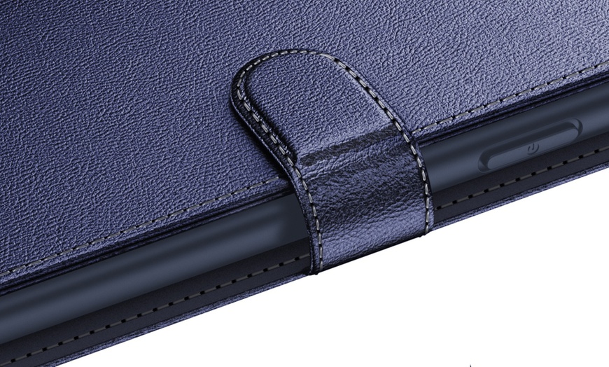 Image 7: Wallet Case for iPhone 11with Card Holder and Stand