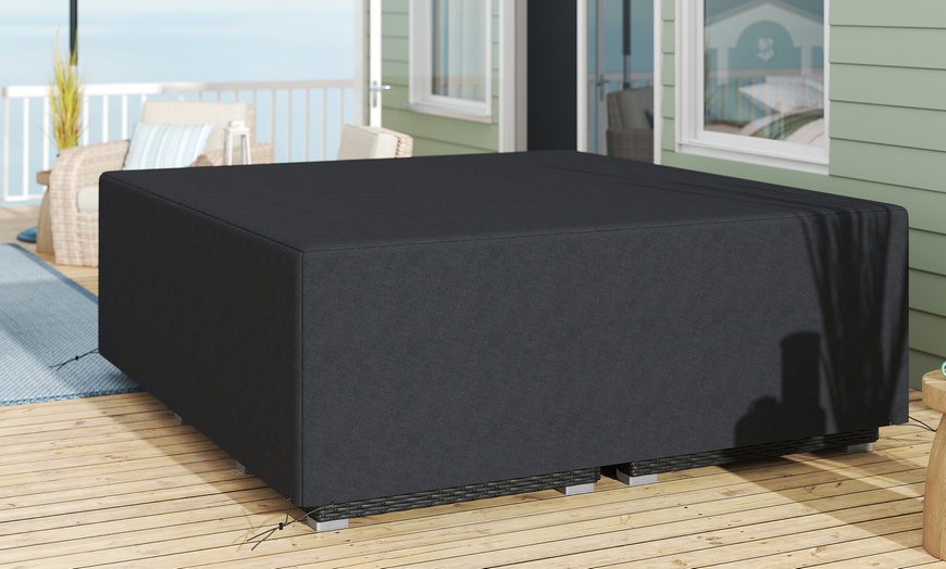 Image 9: Outsunny Outdoor Waterproof Furniture Covers