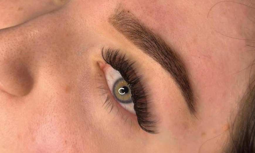 Image 3: Classic, Wispy, Volume Lash Extension, Brow Sculpt Or Lash Lift & Tint