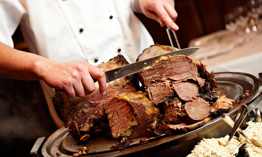 Image 2: Two Course Roast and Wine, Strand