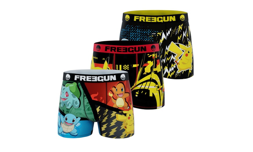 Image 5: Boxers pour enfant Freegun Dragon Ball Z, Pokemon, Mario Bros, One Piece