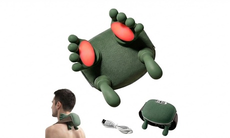 Herzberg Herzberg HG-MSG30 shiatsu-massageapparaat met warmtefunctie, Sage