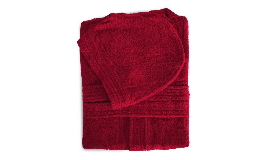 Image 12: Peignoir enfant en éponge