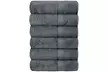 Set of 6 Hotel & Spa 100% Cotton Bath Towels 27x52 inch - Second Medium