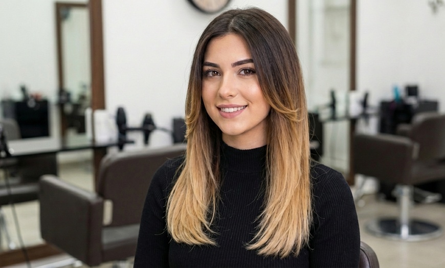 Image 3: Transform Your Look with Haircut, Blow Dry, Condition & Color Options