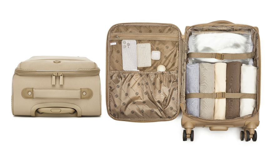 Image 16: Leichter Softshell-Reisekoffer 20 Zoll