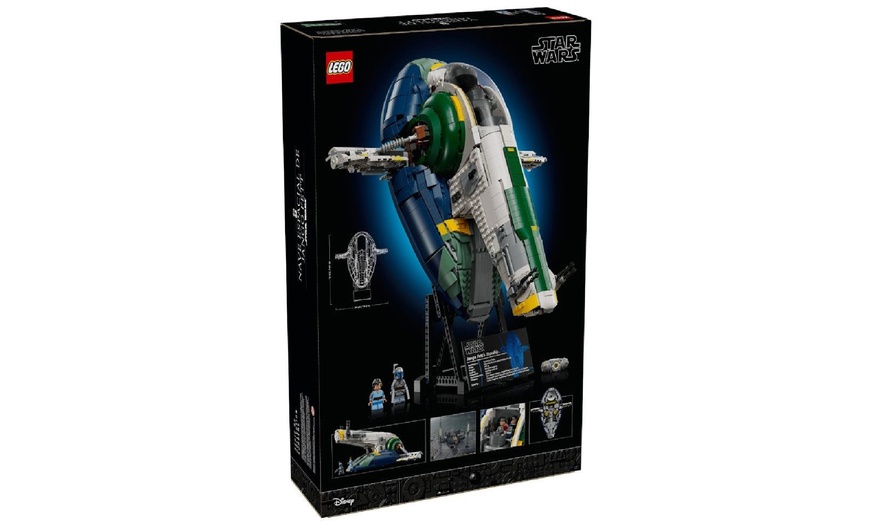 Image 2: LEGO Star Wars Jango Fett's Starship Model with 2970 Pieces