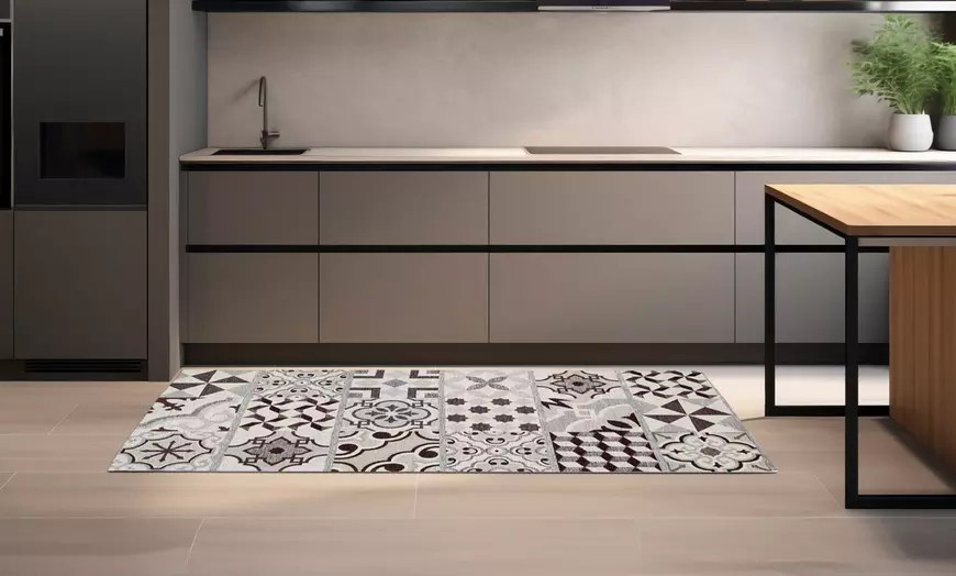 Image 6: Tappeto passatoia da cucina Cementine