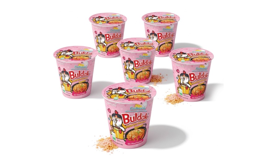 Image 2: 6 x 80g Samyang Buldak Spicy Ramen Hot Chicken 