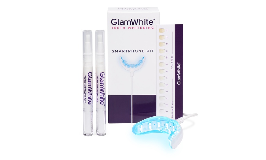 Image 2: Kit de blanqueamiento dental de Glamwhite con conexión para móvil