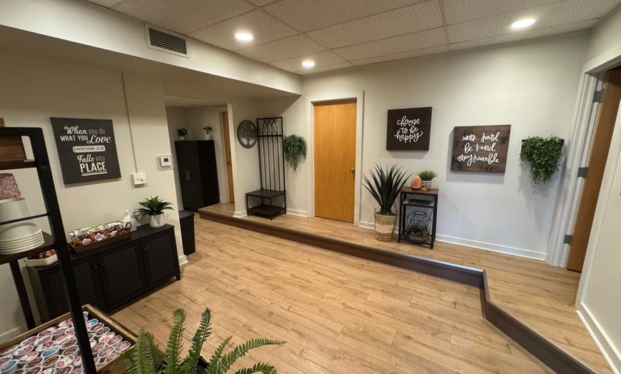 Image 4: 31% OFF! LUXE MASSAGE: Cupping + Aromatherapy + Hot Towels with Korey