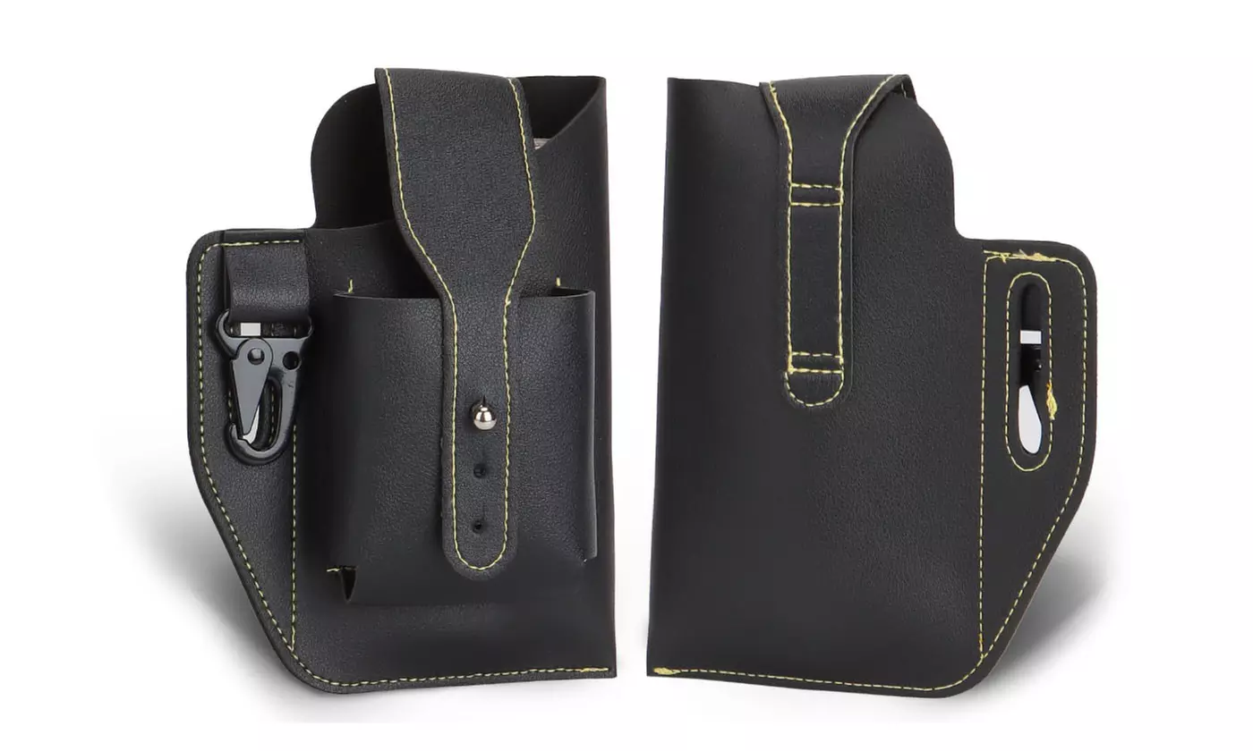 Leather Cell Phone Belt Bag Loop Waist Holster Case Pouch Holder