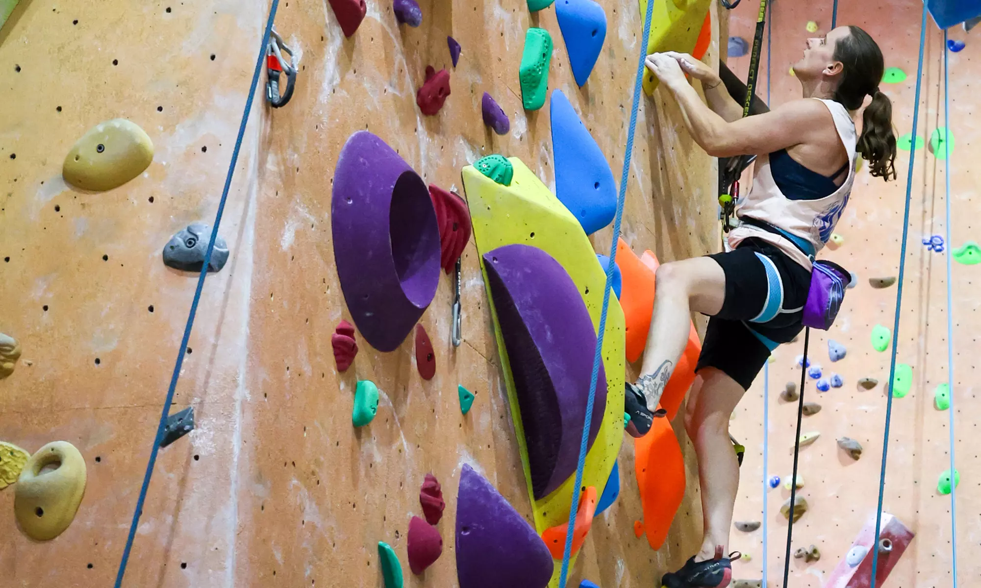All Day Climbing Pass with Equipment for One Child, Adult, or a Family