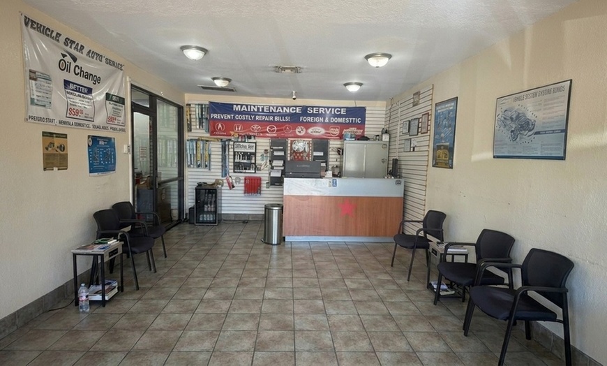 Image 2: Full Synthetic Oil Change & A/C Check in Katy, TX