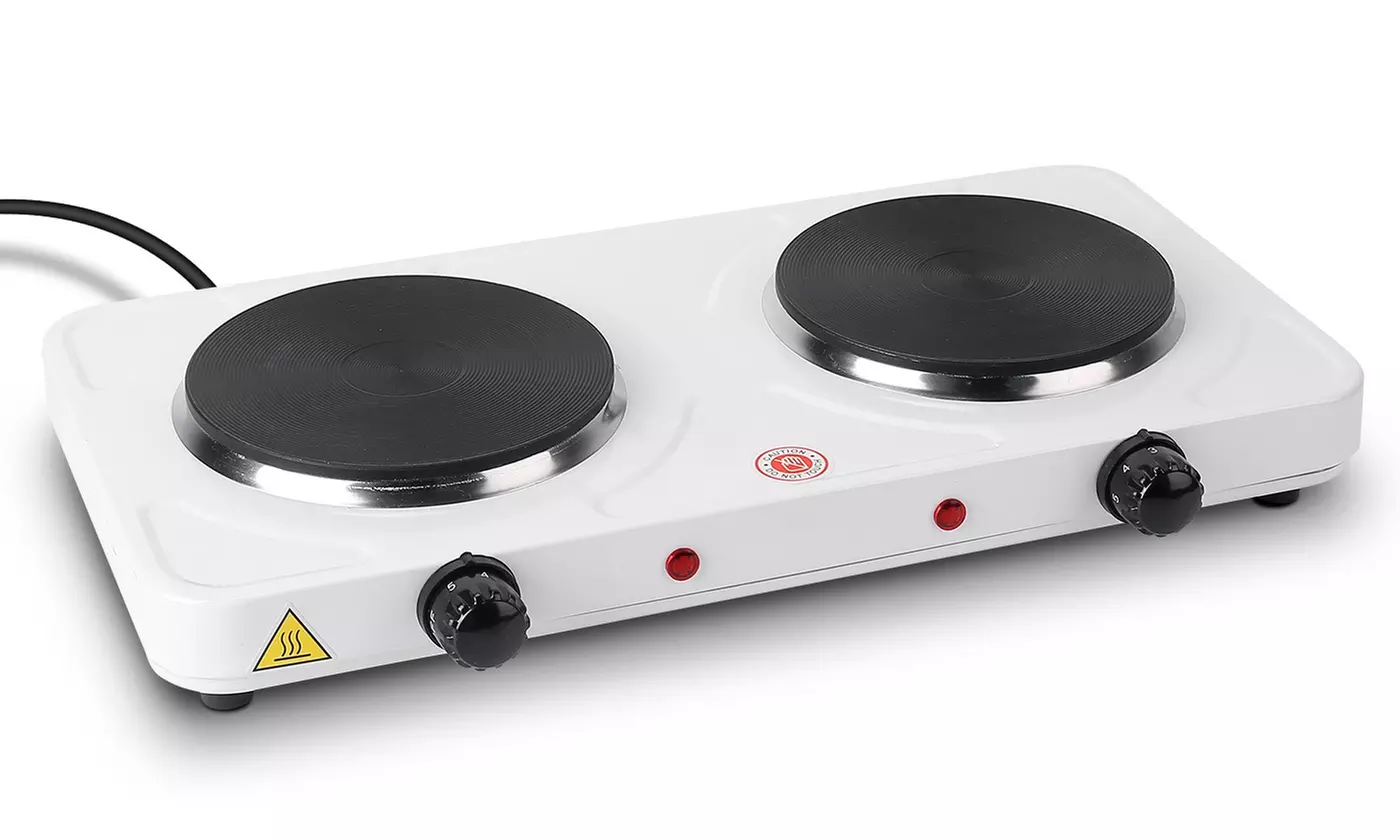 iNova 2,000W Electric Double Hot Plate