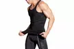 Mens Slimming Body Shaper Vest Shirt Tummy Vest Thermal Compression Tank Top - Second Medium