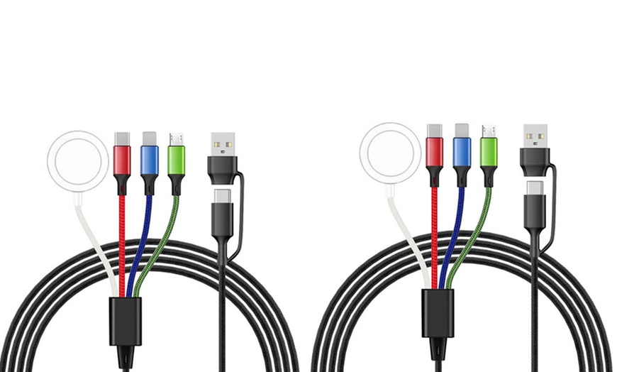 Image 3: Cable trenzado 4 en 1