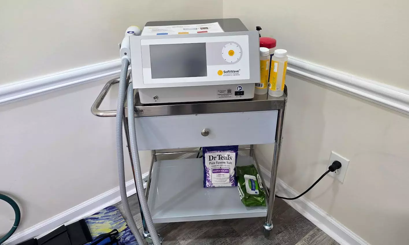 One, Three, Six or Ten Shockwave Therapy Sessions for Healing Support