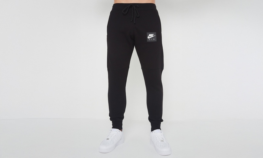 Image 7: Nike Men's Air Max Fleece Slim Fit Joggers