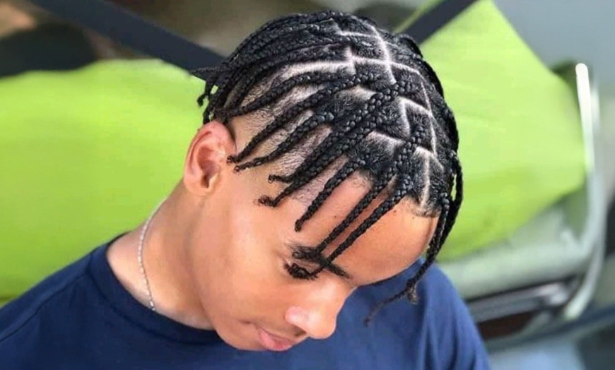 Image 3: Natural Hair: Cut, Blow Dry, Twist or Corn Roll for All