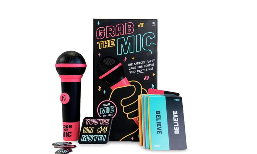 Image 2: Grab The Mic Inspired Funny Karaoke Board Game