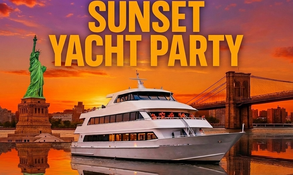 Sunset Yacht Party – New York City Views