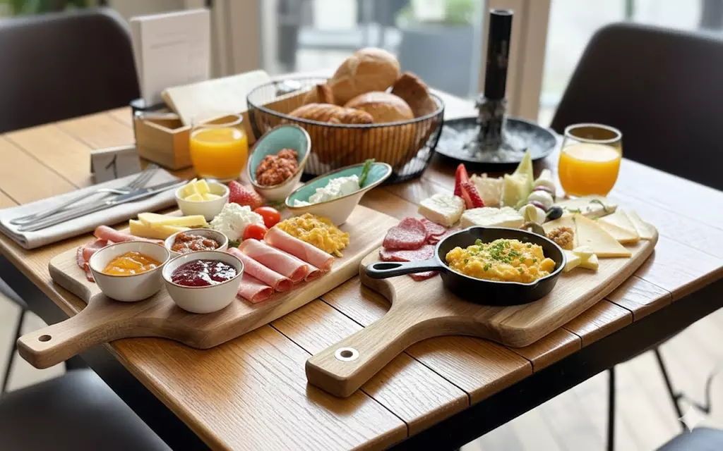 Gestärkt in den  Tag starten – Frühstücksplatte für 2 oder 4 Personen