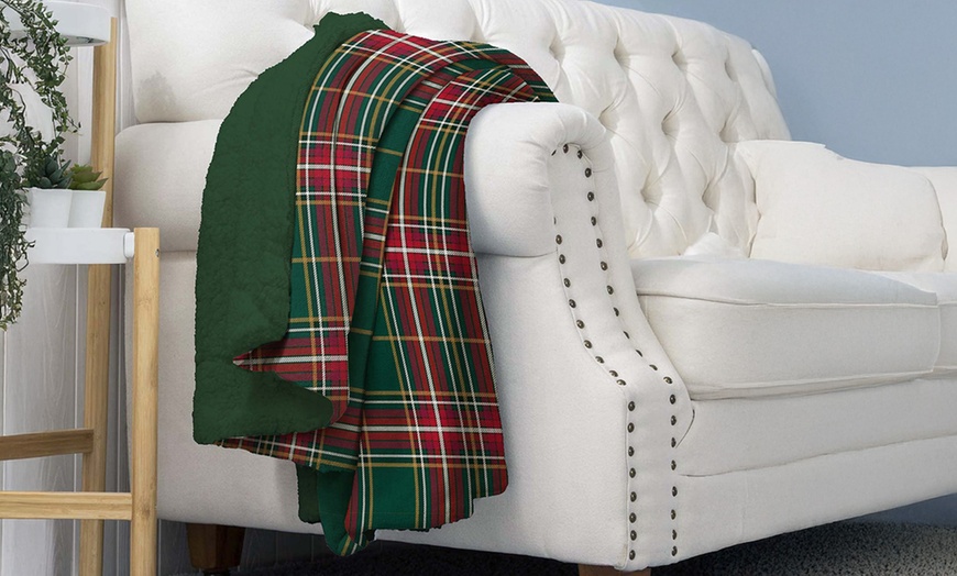 Image 29: Manta Sherpa suave y cálida