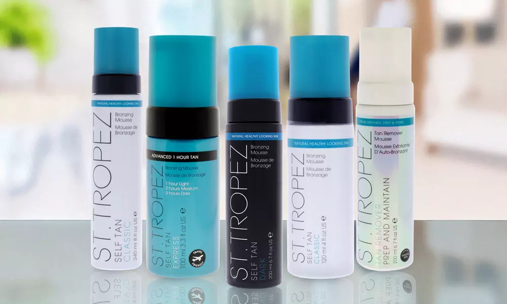 St. Tropez Self Tan Mousse in Classic, Dark, Express and More