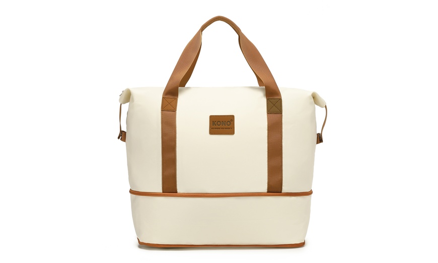 Image 12: Kono 6-Piece PP Hardshell TSA Lock Suitcase Set
