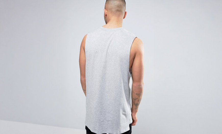 Image 8: Nike Men's Retro Big Logo Vest Tank Top