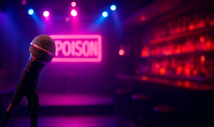 Karaoke-Special: 2 Songs und 2 Cocktails oder Longdrinks für 2 Personen (ab 18 Jahren) - Poison Rock Karaoke Cocktail Bar