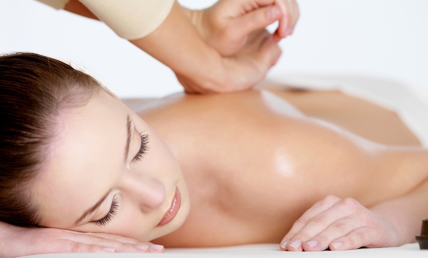 Image 1: Choice of Massage with Hot Stone and Aromatherapy