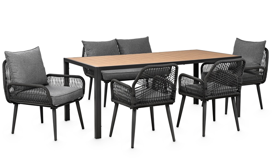 Image 8: Loungeset "Sienna" voor 4 of 6 personen