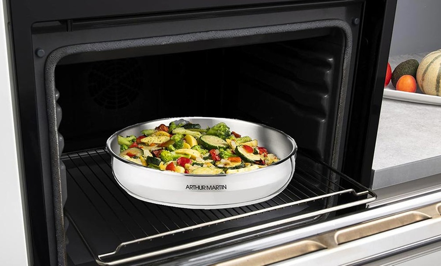 Image 4: Batterie de cuisine 10 pièces Arthur Martin en inox